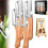 (4pcs, -) 3 pack αποφλοιωτής μηδενικής κάμψης – ξύλινη λαβή & ανοιχτήρι μπουκαλιών 1