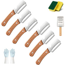 (6pcs, -) 3 pachet curățător lemn zero agățare – multi-funcțional fructe legume