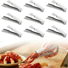 (9pcs, -) 3 Pack Crawfish Sheller – Stainless Steel Tail Remover for Shrimp & Crayfish