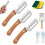 (3pcs, -) 3 pachet curățător lemn zero agățare – multi-funcțional fructe legume 1