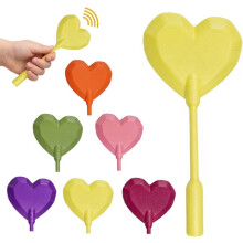 (Heart-Yellow, -) 3D printet kreditkort tryllestav tap to pay – fe tryllestav kontaktløs holder