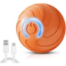(Orange, -) Automata interaktív kutya labda – Okos ugráló és vibráló remegő játék kis kutyáknak