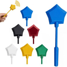 (Pentagon-Blue, -) 3D printet kreditkort tryllestav tap to pay – fe tryllestav kontaktløs holder