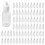 250 St Tomma Plastflaskor med KläMbara Droppflaskor (20 Ml) 1