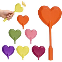 (Heart-Orange, -) 3D printet kreditkort tryllestav tap to pay – fe tryllestav kontaktløs holder
