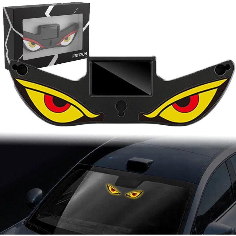(Style-C, -) Solar Demon Eye Car Â Wireless No Drill, Waterproof Eyes For Suv/Vans Light 5437707060795