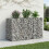 VidaXL vidaXL Gabion Raised Bed Silver 5