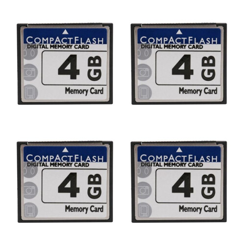 4X Professional 4GB Compact Flash Memory Card(White&)