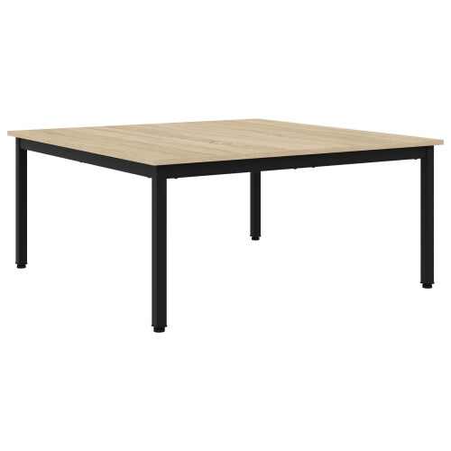 VidaXL vidaXL Coffee Table Sonoma 100 x 100 x 45 cm Engineered Wood 1