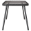 VidaXL vidaXL Coffee Table Black 90 x 45 x 43 cm Poly Rattan 4