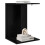 VidaXL vidaXL Side Table Black Oak 45 x 40 x 62.5 cm Engineered Wood 3
