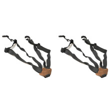 2 Pcs X-Shaped Harness Strap Adjustable Binoculars Carrier Elastic Durable Shoulder Straps Optics for Binocular