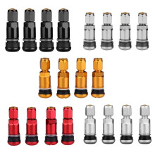 20Pcs TR525 Tire Valve Stems, Cavityless Disc Valve Universal Car Tubeless Wheel Tyre Valve Stems Caps