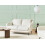 Beliani Sofa 2 Seater EIBY Chenille White 2