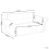 Beliani Sofa 2 Seater HALBA Boucle White 3