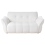 Beliani Sofa 2 Seater HALBA Boucle White 4