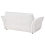Beliani Sofa 2 Seater HALBA Boucle White 6