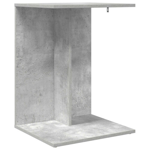 VidaXL vidaXL Side Table Concrete Grey 45 x 40 x 62.5 cm Engineered Wood 1