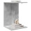 VidaXL vidaXL Side Table Concrete Grey 45 x 40 x 62.5 cm Engineered Wood 3