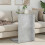 VidaXL vidaXL Side Table Concrete Grey 45 x 40 x 62.5 cm Engineered Wood 4