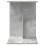 VidaXL vidaXL Side Table Concrete Grey 45 x 40 x 62.5 cm Engineered Wood 5
