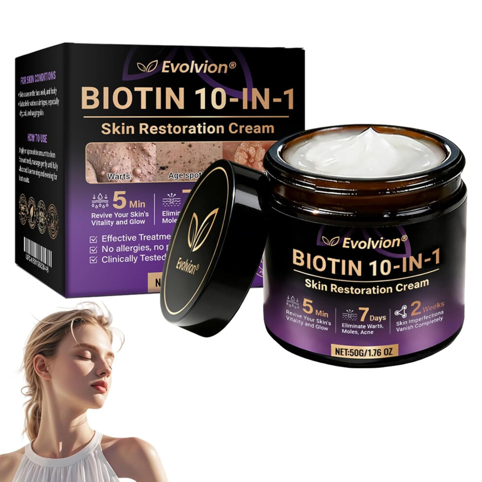 Oimg Cream (1Pc, -) Biotin 10-In-1 Skin Restoration Â Smoothing & Deep Moisturising Face
