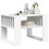 VidaXL vidaXL Coffee Table White 66 x 49.5 x 45 cm Engineered Wood 3