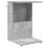 VidaXL vidaXL Side Table Concrete Grey 40 x 35 x 60 cm Engineered Wood 2
