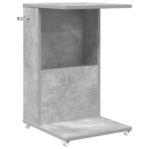 VidaXL vidaXL Side Table Concrete Grey 40 x 35 x 60 cm Engineered Wood 1