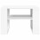 VidaXL vidaXL Coffee Table White 66 x 49.5 x 45 cm Engineered Wood 5