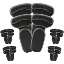 (10pairs-black, -) Inserti tallone antiscivolo per scarpe larghe – 4 paia beige, protezione vesciche e sollievo dolore