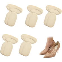 (Beige, -) 10 Pz cuscinetti tallone per scarpe troppo grandi – Inserti cuscino posteriori auto-adesivi, antiscivolo