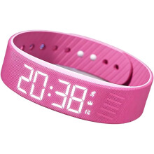 (Red, -) Orologio sveglia vibrante ricaricabile – Silenzioso per dormiglioni profondi e anziani