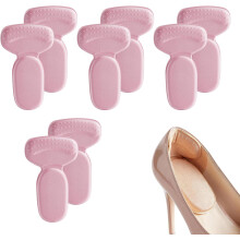 (Pink-4 Pairs, -) Cuscinetti tallone posteriori – Inserti auto-adesivi per scarpe troppo grandi, stop slittamento e vesciche