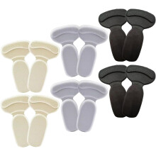 (6pair(all), -) 12 Paio fodere tallone antiscivolo per donna e uomo – Cuscino morbido, stop slittamento tallone e vesciche
