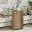 VidaXL vidaXL Side Table Artisan Oak 40 x 35 x 60 cm Engineered Wood 4