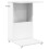 VidaXL vidaXL Side Table with Wheel White 40 x 35 x 60 cm Engineered Wood 2
