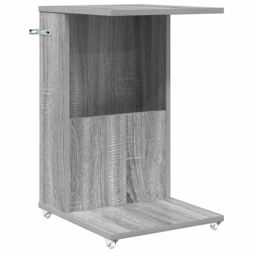 VidaXL vidaXL Side Table Grey Sonoma 40 x 35 x 60 cm Engineered Wood 1