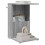 VidaXL vidaXL Side Table Grey Sonoma 40 x 35 x 60 cm Engineered Wood 3