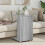 VidaXL vidaXL Side Table Grey Sonoma 40 x 35 x 60 cm Engineered Wood 4