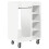 VidaXL vidaXL Golf Cabinet with Wheel Plain White 65 x 45 x 98 cm 2