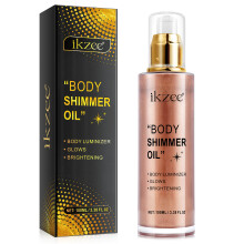 (Rose gold) Óleo de Brilho Corporal 5 Cores 100ml
