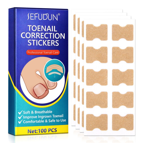 Adesivos para unhas 100 adesivos/caixa