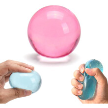 (Pink, -) Kookosöljy stressipallo
