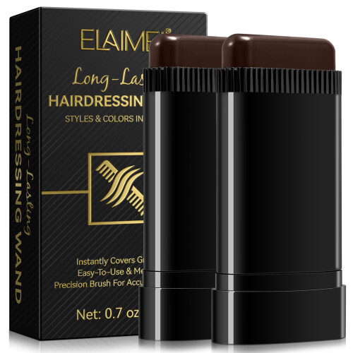 (light brown) Pente de Cabeleireiro Stick Pente de Cabeleireiro Multicolor 20g