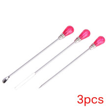 (rosered) Bubble Needle Spoon Tool Set for Silicone Resin Mold Jewelry Making Candle Making Kit