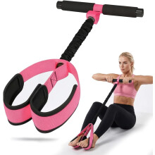 (Pink, -) Bande Résistance Pédalier Durable – Entraînement Corps Entier Abdos, Fessiers, Jambes, Maison