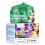 (Turquoise) Lama de cabelo colorida Lama de cabelo multicolorida 1
