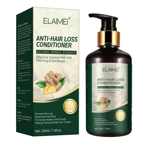(Conditioner) Conjunto de lavagem e cuidados com shampoo e condicionador de gengibre