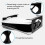 Supporto Sotto Scrivania per PS5/per PS5 Slim Stealth Mount Compatibile con  5 Disc e Console di Gioco Digital Edition 2